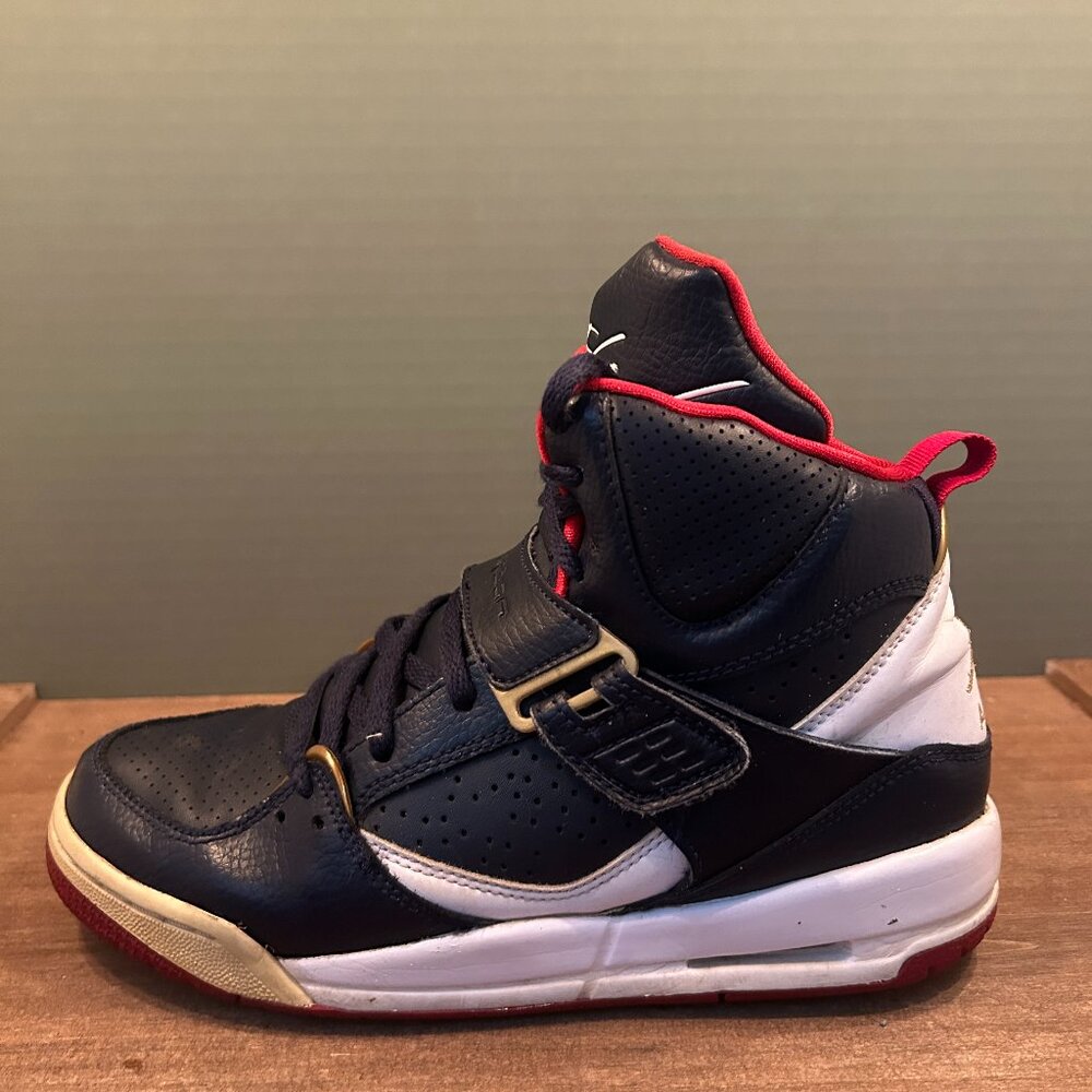 Nike Air Jordan Flight 45 Boys Blue High Top CZ8768-400 Size 5Y